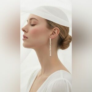 Lustro Stella Finest CZ Mixed Shapes in 14K YG & Rhodium Over Sterling Silver